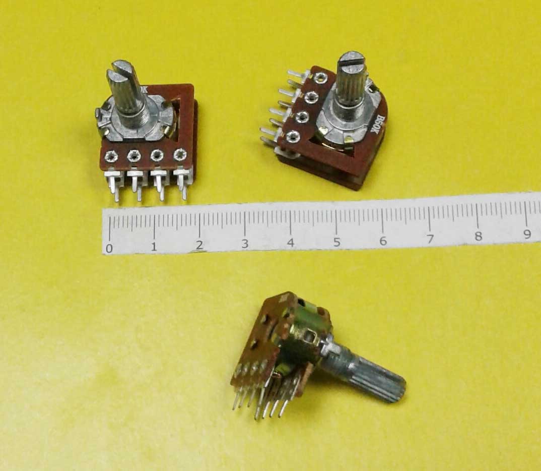 Резистор 4+4pin В50К